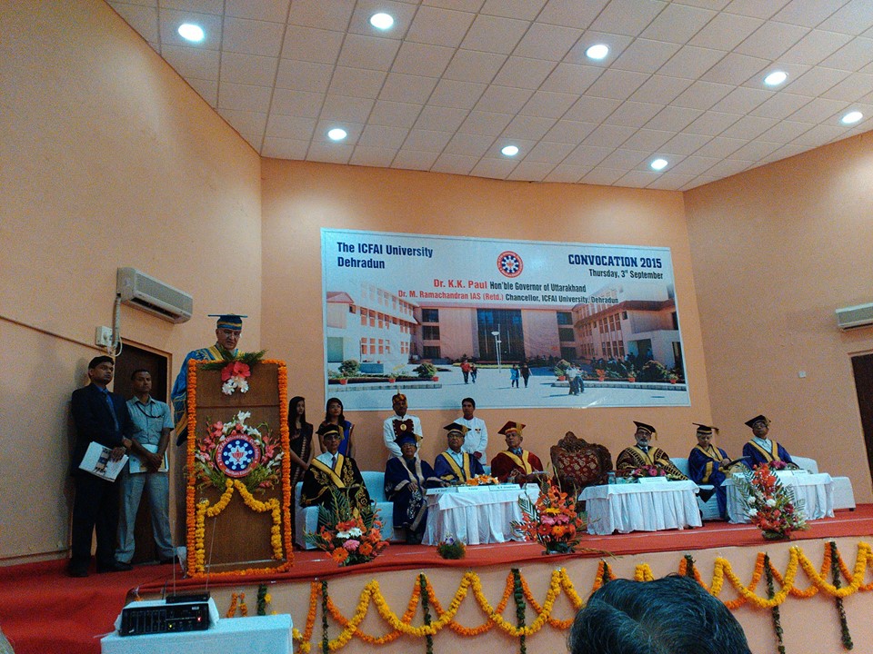 ICFAI University Dehradun Convocation
