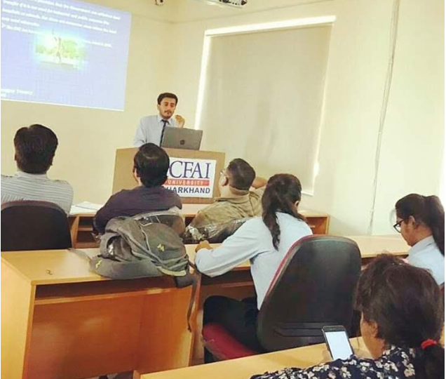ICFAI University Jharkhand Classroom