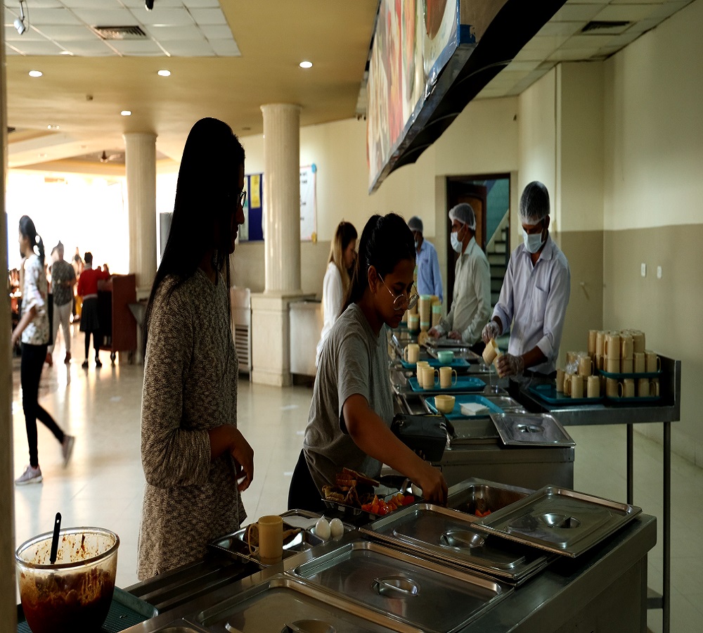 United World Institute of Design, GD Goenka University Cafeteria / Mess