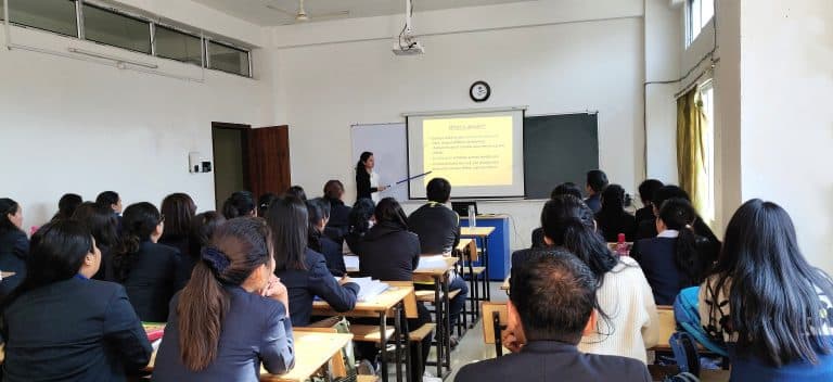 University of Science and Technology Meghalaya Classroom