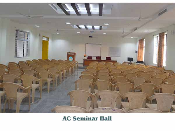 Unnamalai Institute of Technology Seminar hall