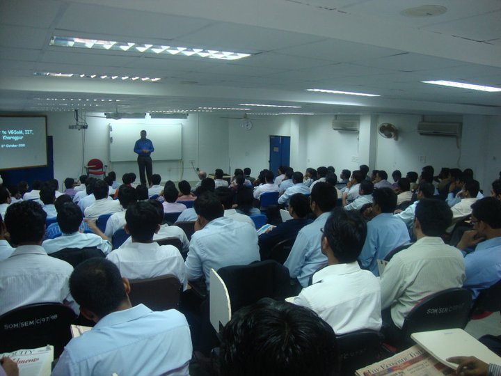 VGSOM IIT Kharagpur Classroom