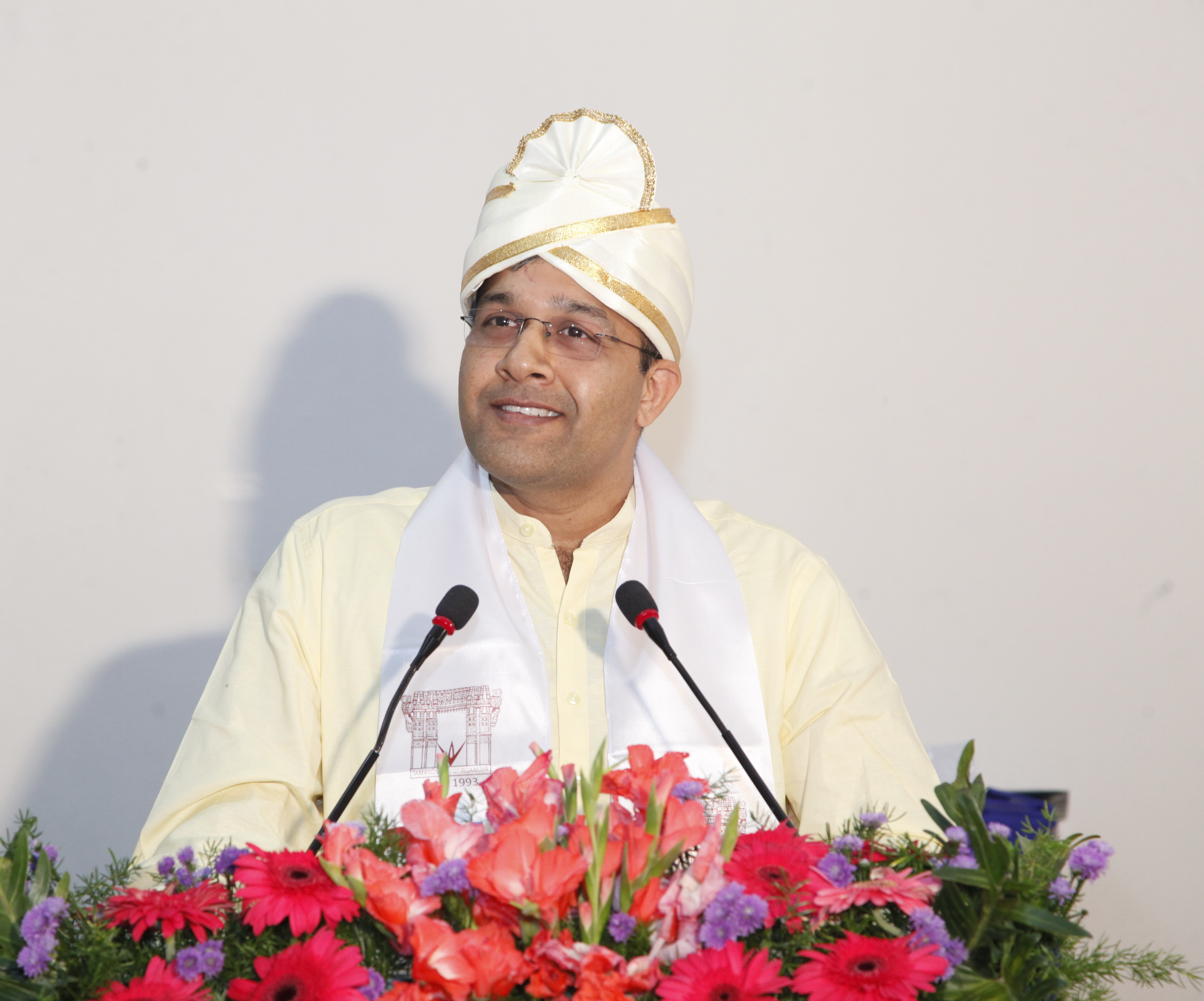 Vignana Jyothi Institute of Management Celebrity Visit(2)