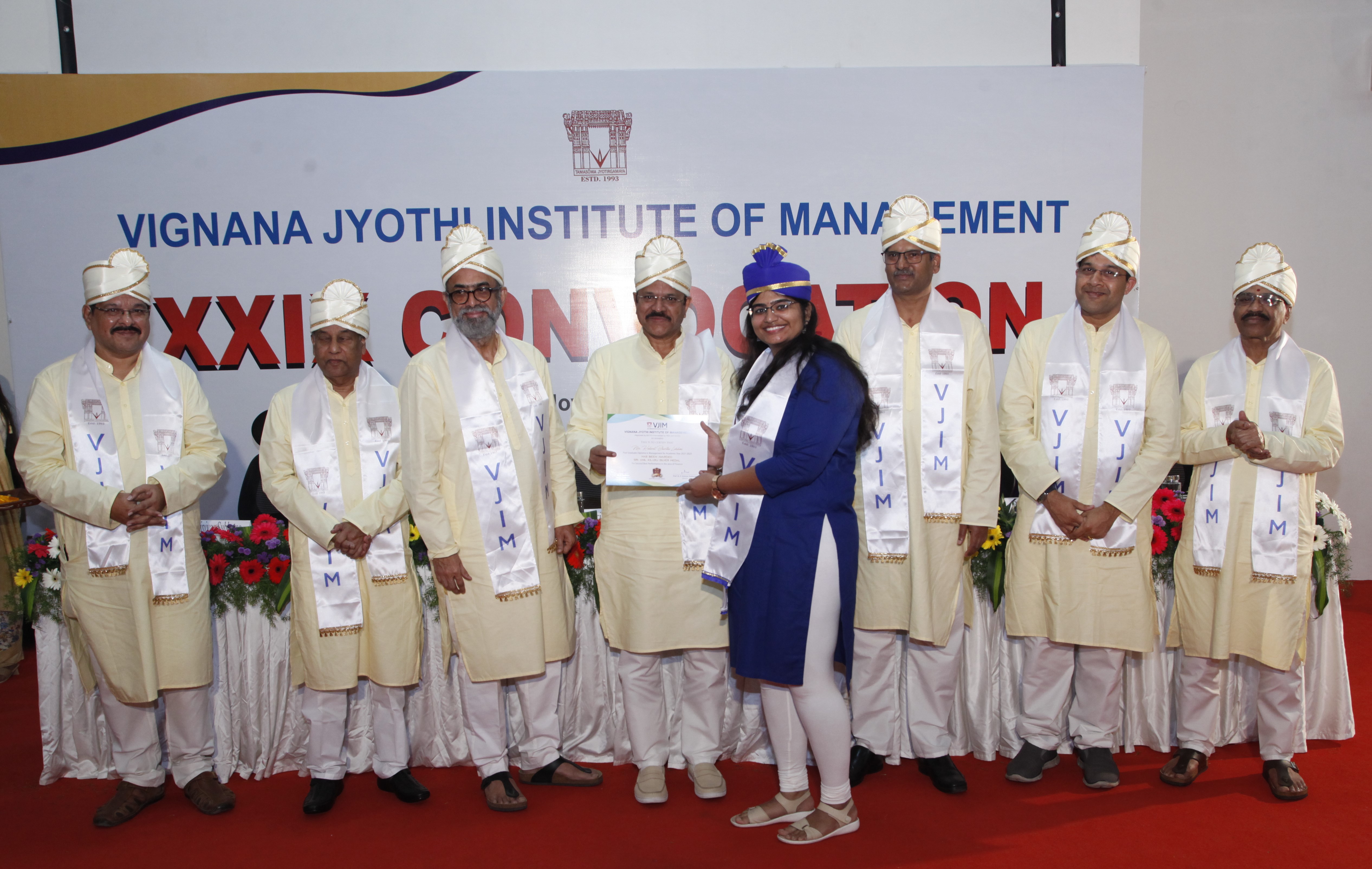 Vignana Jyothi Institute of Management Convocation(4)