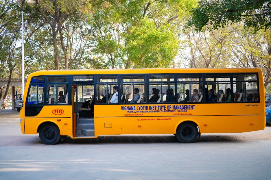 Vignana Jyothi Institute of Management Transport Facility