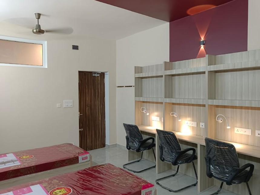 Vinayaka Mission's Law School Hostel Room