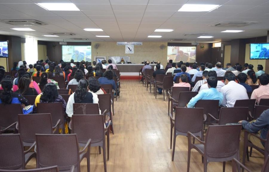 Vishwakarma Institute of Technology Seminar hall