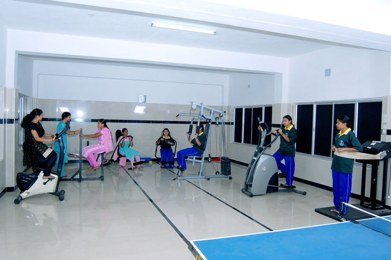 Vivekanadha College of Engineering For Women Gymnasium