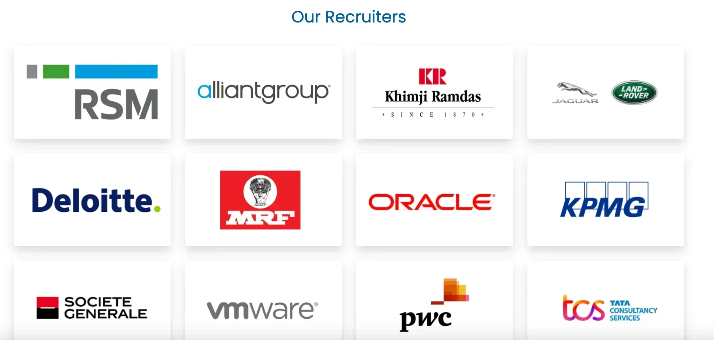 MIME Bengaluru Top Recruiters