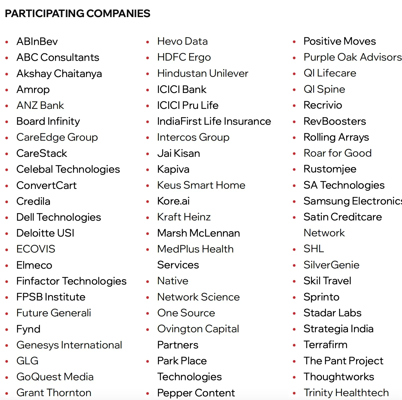 SDA Bocconi Asia Centre Top Recruiters