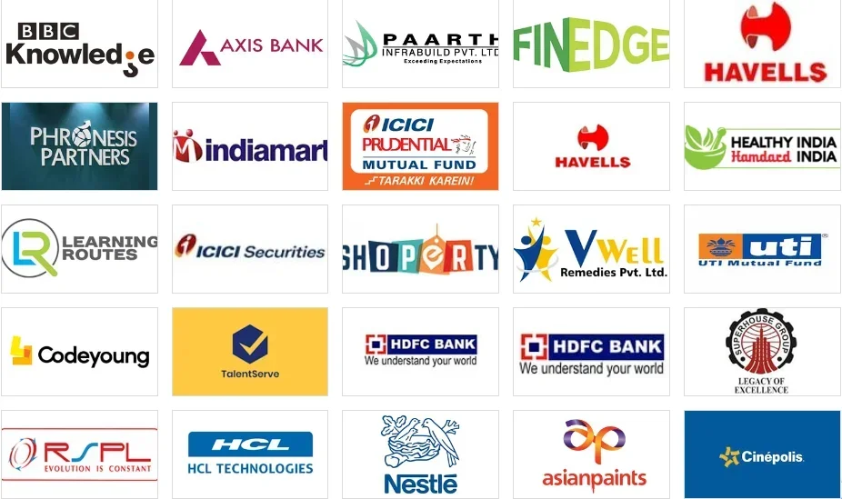 Dr. Gaur Hari Singhania Institute of Management and Research Top Recruiters