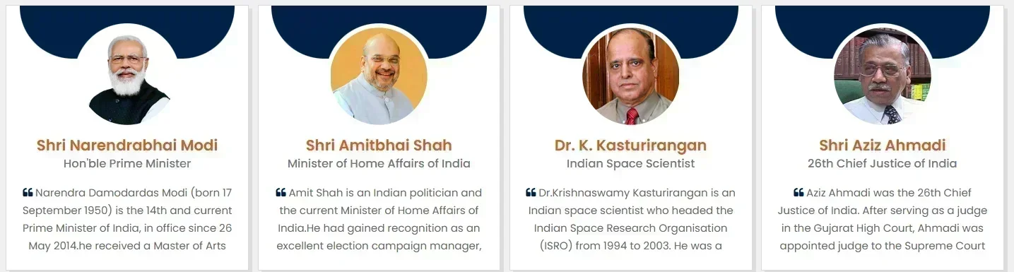 Notable Alumni of Gujarat University