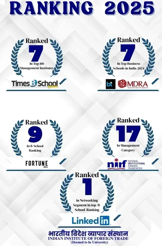 IIFT Delhi NIRF Rankings 2025