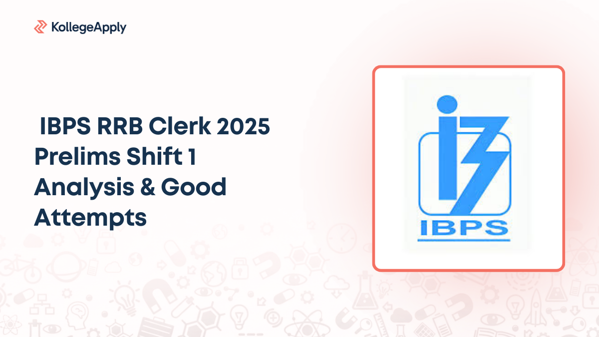  IBPS RRB Clerk 2025 Prelims Shift 1 Analysis & Good Attempts