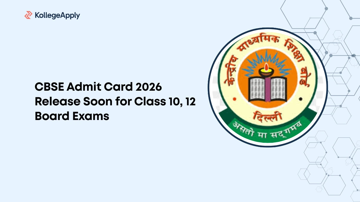 CBSE Admit Card 2026 Release Soon for Class 10, 12 Board Exams