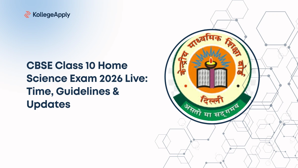 CBSE Class 10 Home Science Exam 2026 Live: Time, Guidelines & Updates
