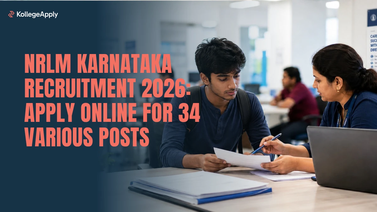 NRLM Karnataka Recruitment 2026: Apply Online for 34 Various Posts