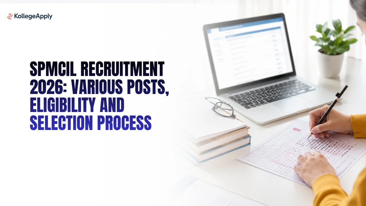 SPMCIL Recruitment 2026: Various Posts, Eligibility and Selection Process