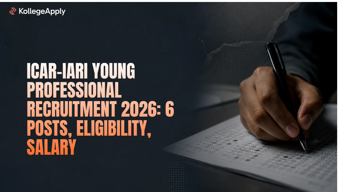 ICAR-IARI Young Professional Recruitment 2026: 6 Posts, Eligibility, Salary