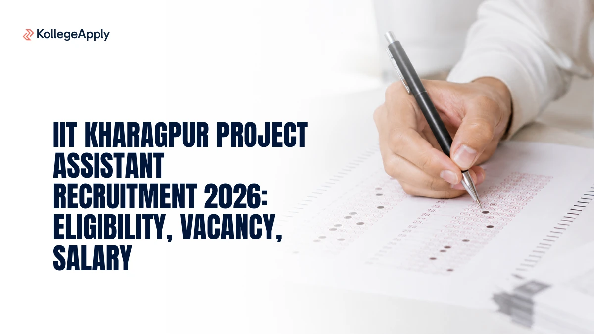 IIT Kharagpur Project Assistant Recruitment 2026: Eligibility, Vacancy, Salary