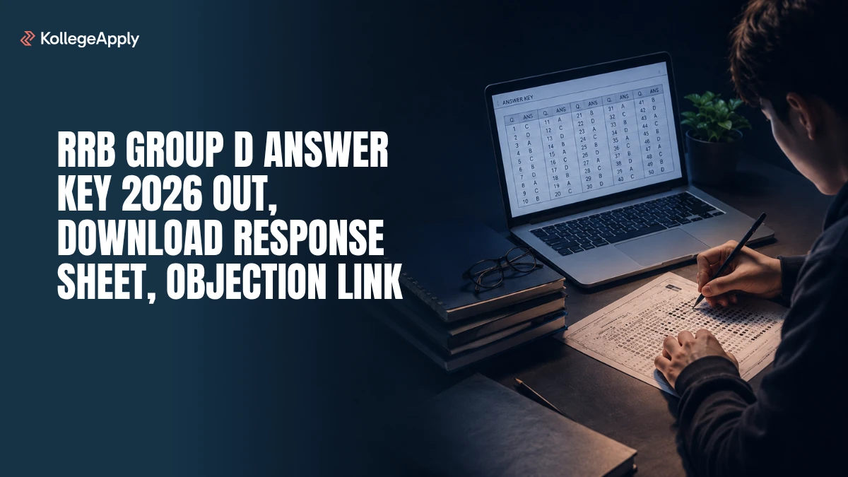 RRB Group D Answer Key 2026 Out, Download Response Sheet, Objection Link
