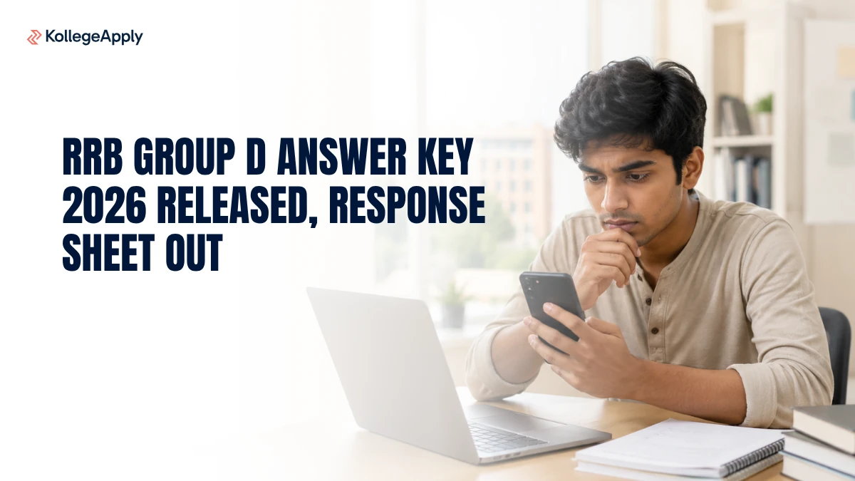 RRB Group D Answer Key 2026 Released, Response Sheet Out; Check Objection Process