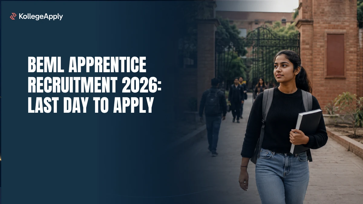 BEML Apprentice Recruitment 2026: Last Day to Apply for 1,346 Vacancies
