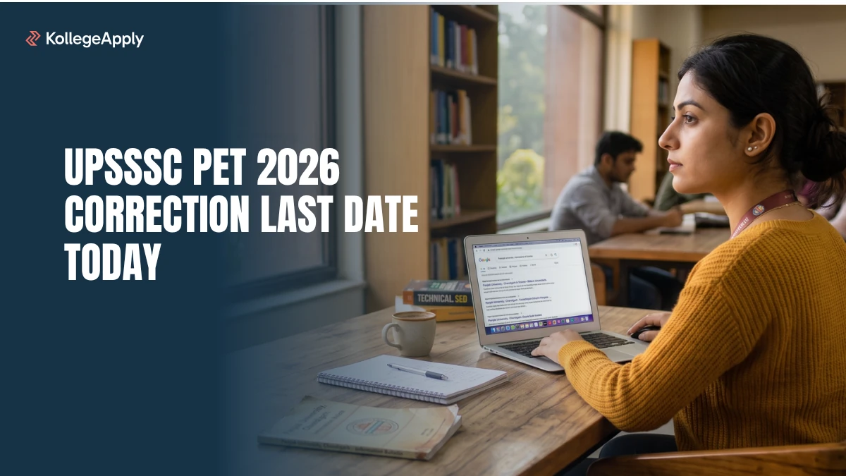 UPSSSC PET 2026 Correction Last Date Today: Check Details   