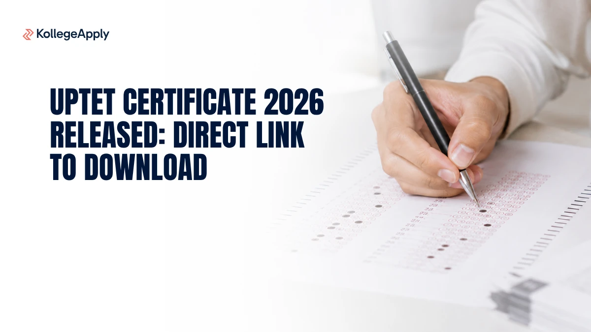 UPTET Certificate 2026 Released: Direct Link to Download       
