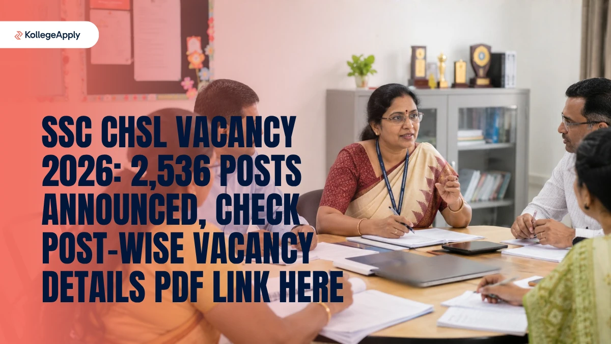 SSC CHSL Vacancy 2026: 2,536 Posts Announced, Check Post-Wise Vacancy Details PDF Link Here
