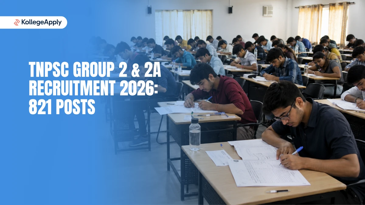 TNPSC Group 2 & 2A Recruitment 2026: 821 Posts                 