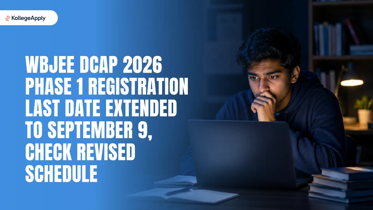 WBJEE DCAP 2026: Phase 1 Registration Last Date Extended; Check Revised Schedule Here
