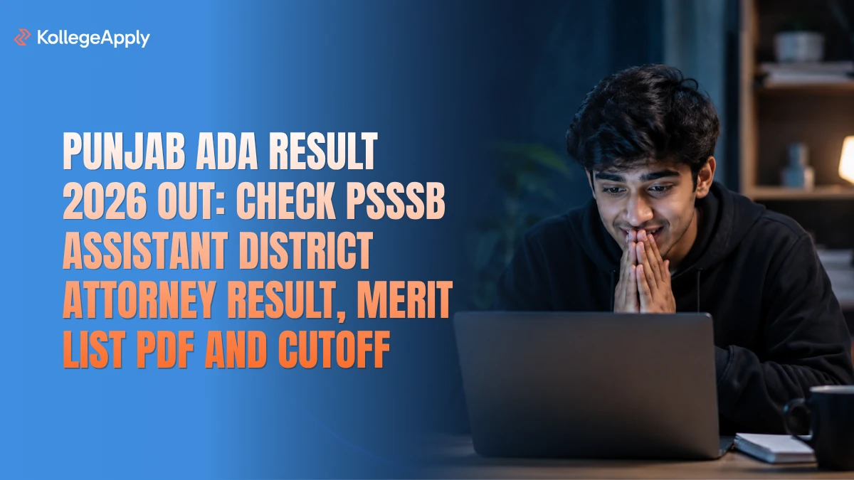 Punjab ADA Result 2026 Out: Check PSSSB Assistant District Attorney Result, Merit List Here