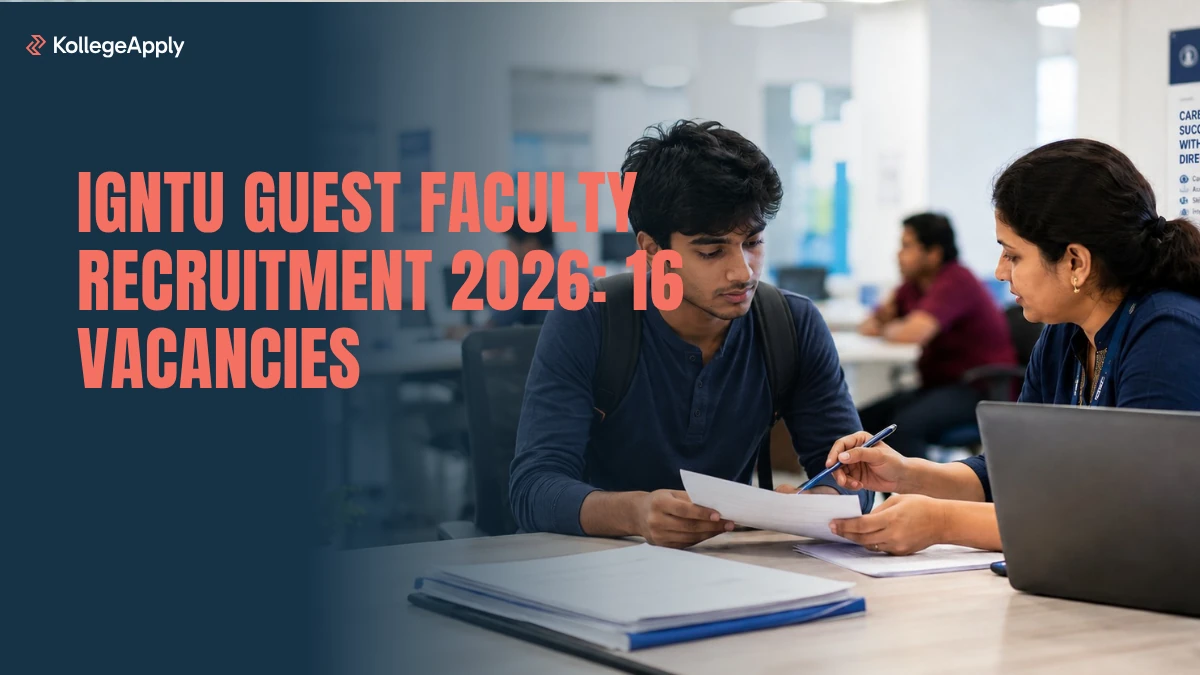 IGNTU Guest Faculty Recruitment 2026: 16 Vacancies                       
