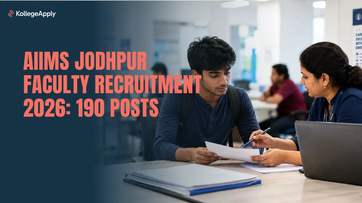 AIIMS Jodhpur Faculty Recruitment 2026: 190 Posts                    