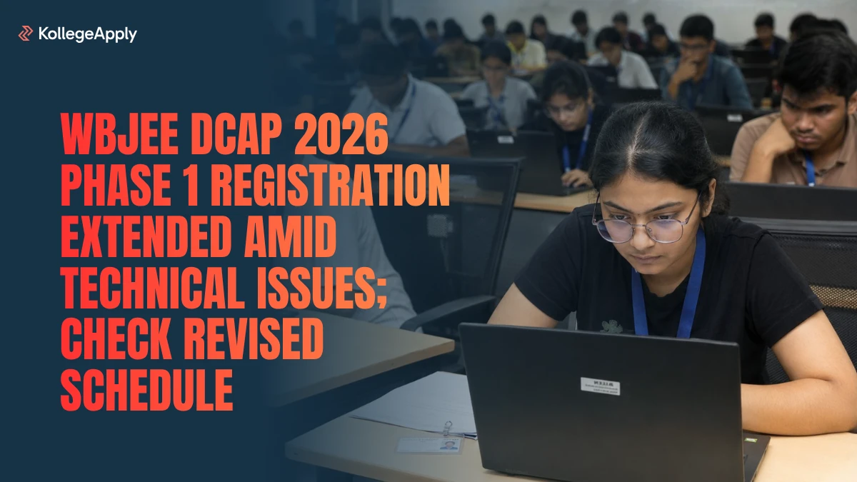 WBJEE DCAP 2026: Phase 1 Registration Extended Amid Technical Issues; Check Revised Schedule