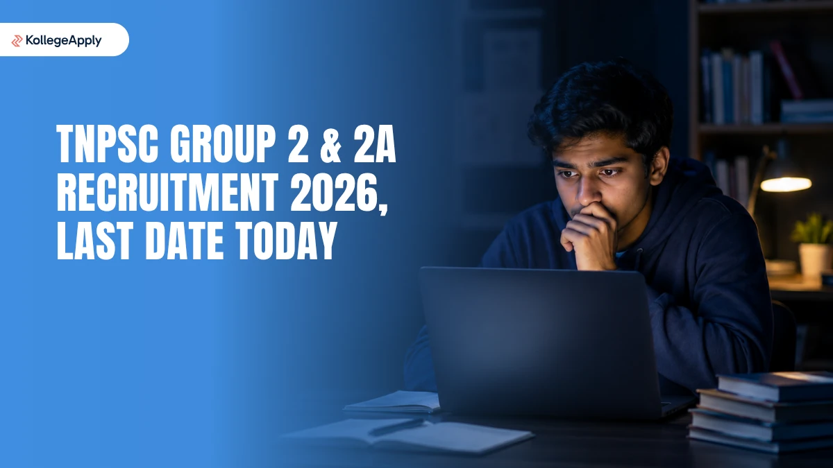 TNPSC Group 2 & 2A Recruitment 2026, Last Date Today           

