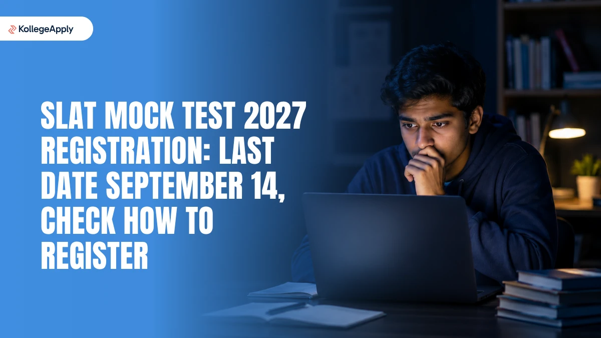 SLAT Mock Test 2027 Registration: Last Date September 14, Check How to Register Here