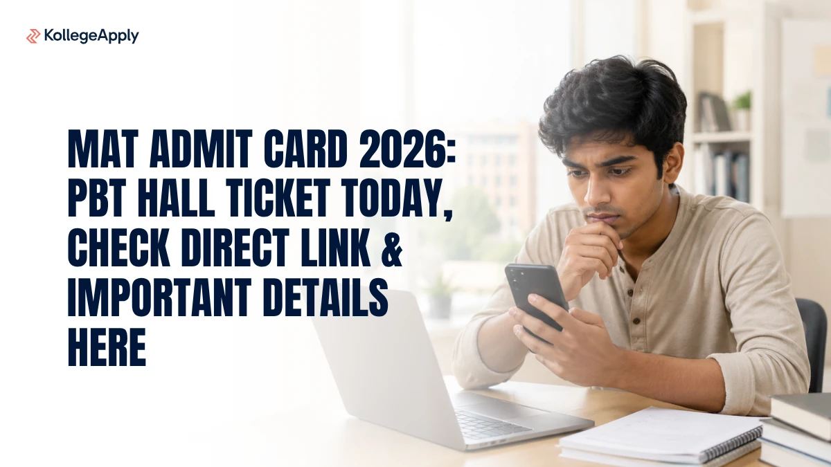 MAT Admit Card 2026: PBT Hall Ticket Today at mat.aima.in, Check Direct Link, Steps Here