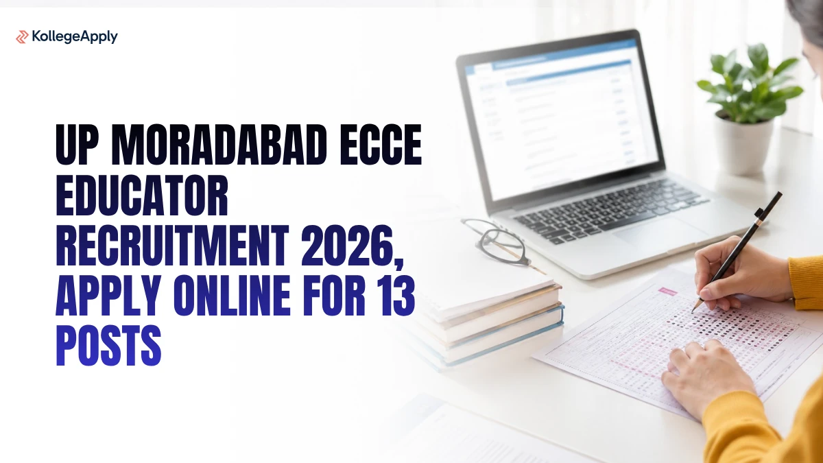 UP Moradabad ECCE Educator Recruitment 2026, Apply Online for 13 Posts
