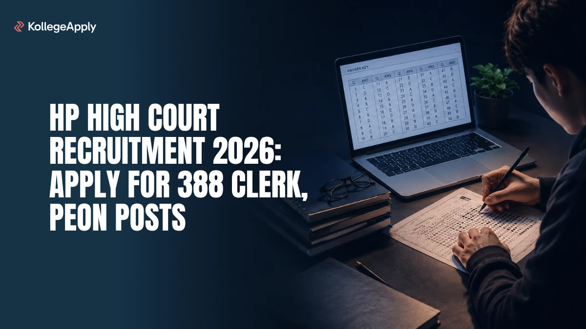 HP High Court Recruitment 2026: Apply for 388 Clerk, Peon Posts