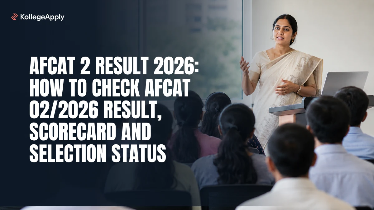 AFCAT 2 Result 2026: How to Check AFCAT 02/2026 Result, Scorecard and Selection Status Here