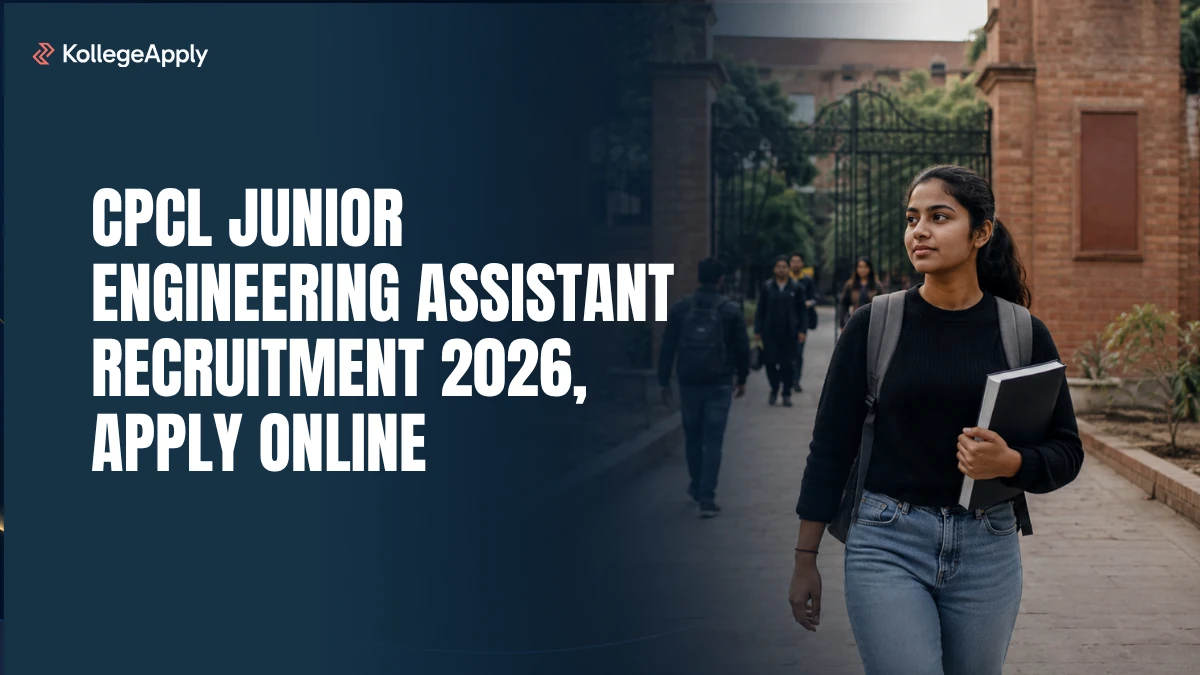 CPCL Junior Engineering Assistant Recruitment 2026, Apply Online