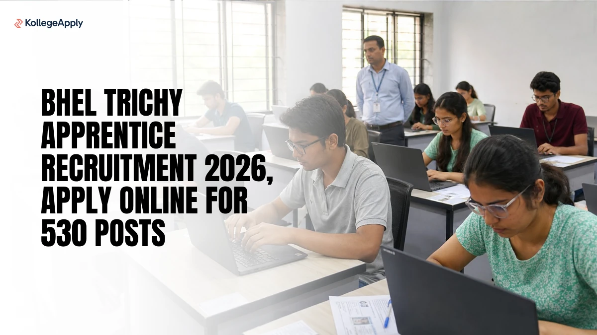 BHEL Trichy Apprentice Recruitment 2026, Apply Online for 530 Posts