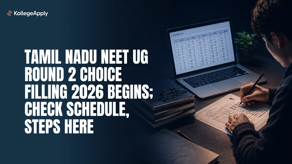 Tamil Nadu NEET UG Round 2 Choice Filling 2026 Begins: Check Schedule, Steps & Other Details Here