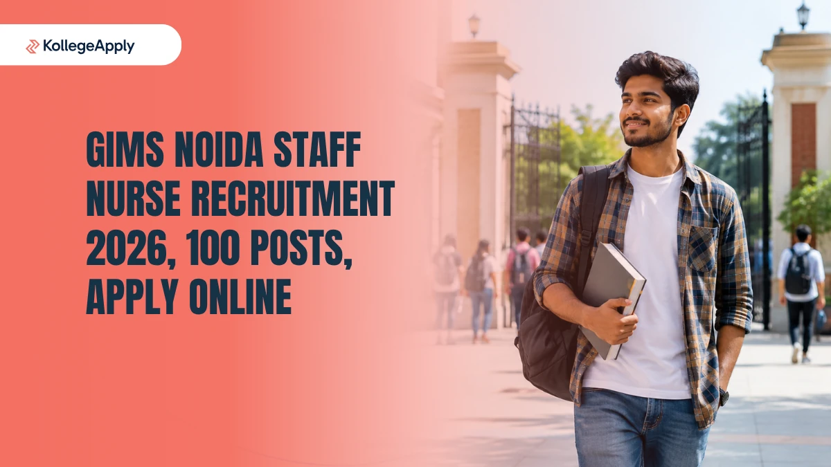 GIMS Noida Staff Nurse Recruitment 2026, 100 Posts, Apply Online