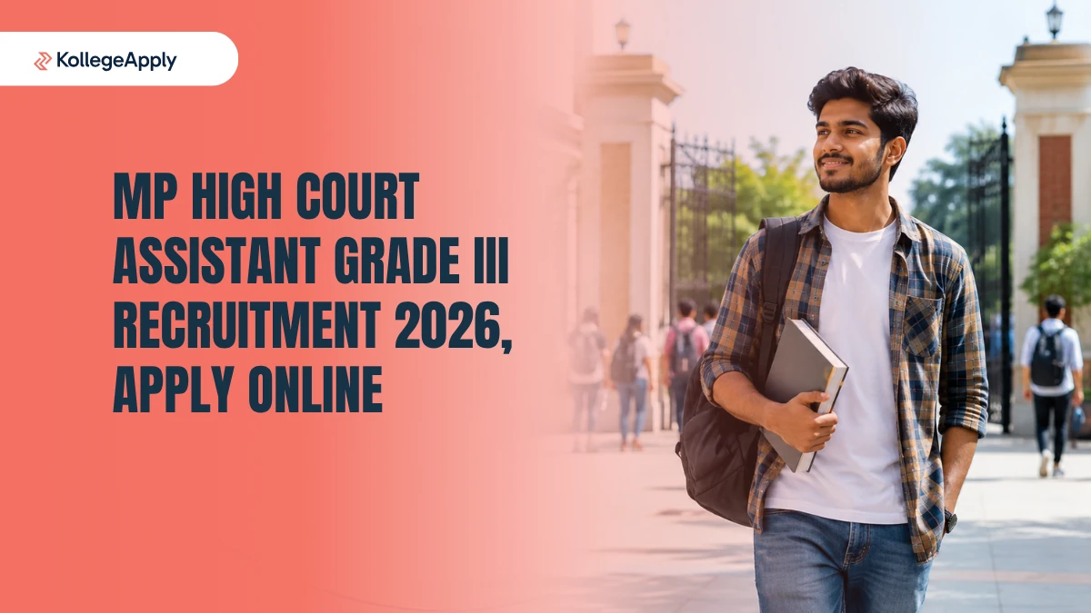 MP High Court Assistant Grade III Recruitment                              
