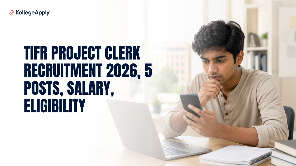 TIFR Project Clerk Recruitment 2026                             
