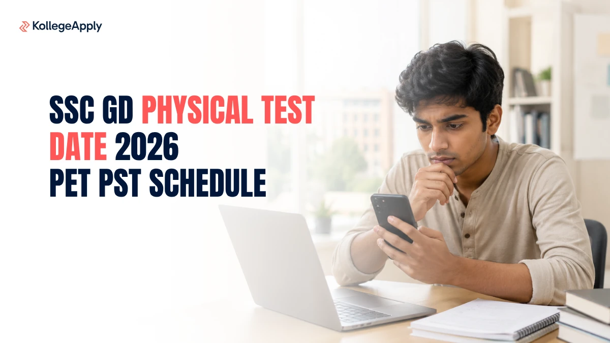SSC GD Physical Test Date 2026, PET PST Schedule               
