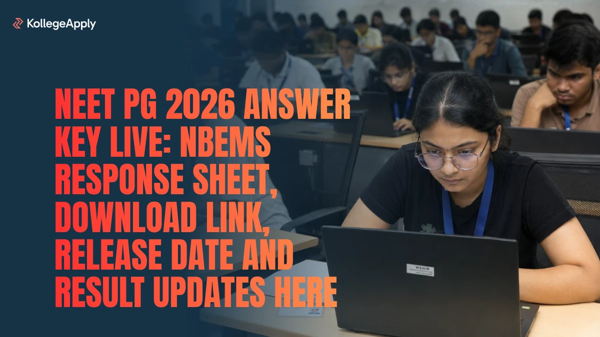 NEET PG 2026 Answer Key(Expected Today): Check  Response Sheet, Download Link, Release Date, result